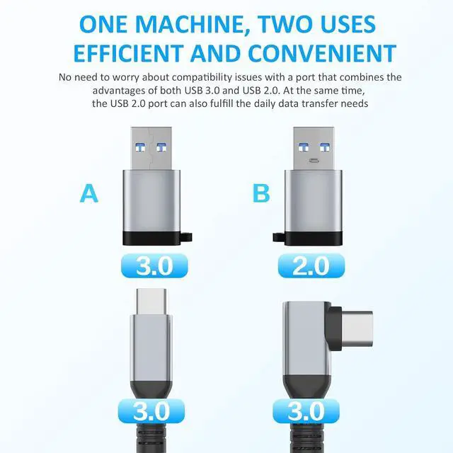 Alt view image 2 of 7 - Link Cable 16FT VR Cable Compatible with Meta Oculus Quest 2/Quest 3S/Quest 3/Pro Pico, Nylon Braided Accessories and Gaming PC Steam VR, USB 3.0 Data Transfer Type C Cable, for VR Headset