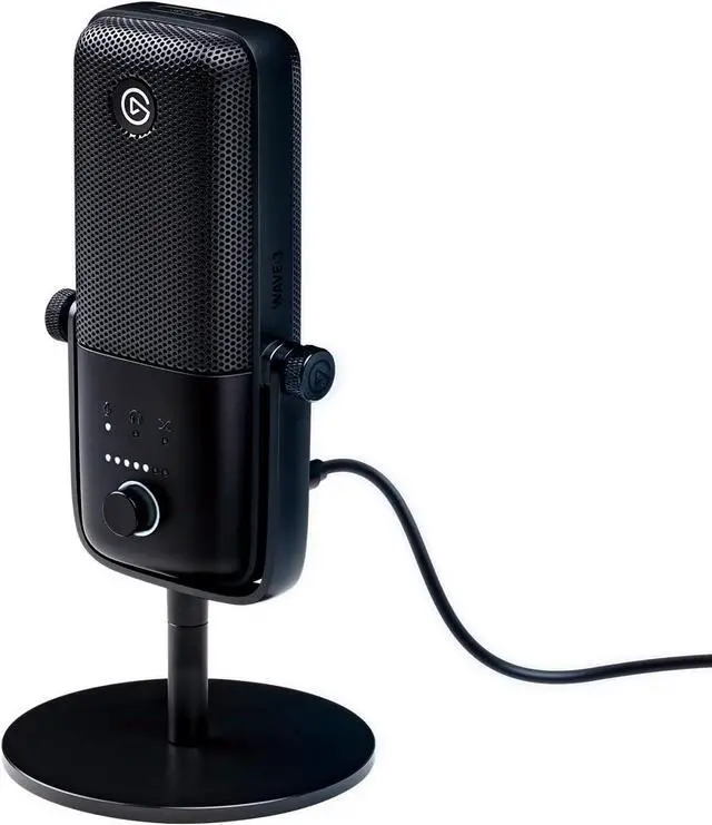 Main image of Elgato Wave:3 - Premium Studio Quality USB Condenser Microphone for Streaming, Podcast, Gaming and Home Office, Free Mixer Software, Sound Effect Plugins, Anti-Distortion, Plug n Play, for Mac, PC