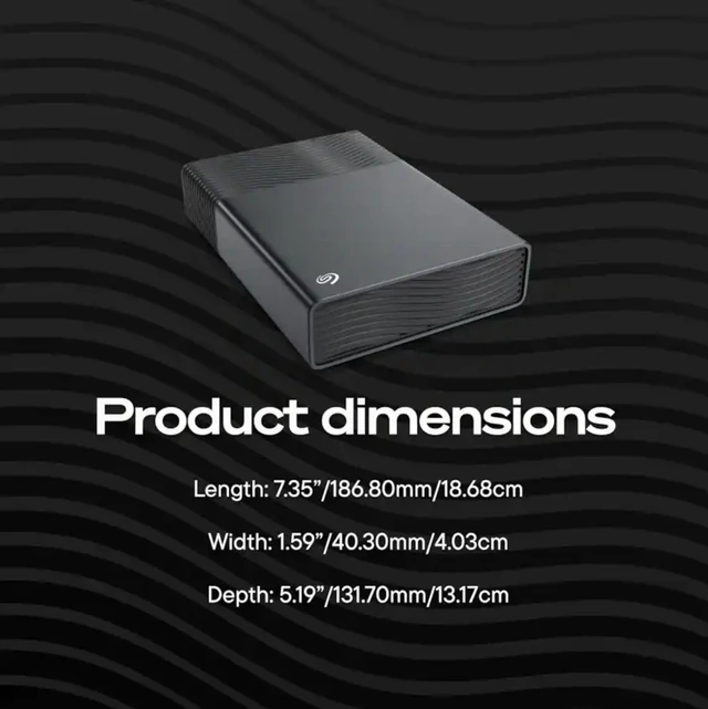 Alt view image 4 of 4 - Seagate - Seagate One Touch Desktop HDD 16TB - Space Gray