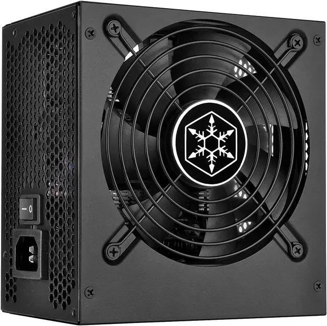 Alt view image 6 of 7 - SilverStone Technology Platinum Certified Single +12V Rail ATX Power Supply, PS-ST55F-PT
