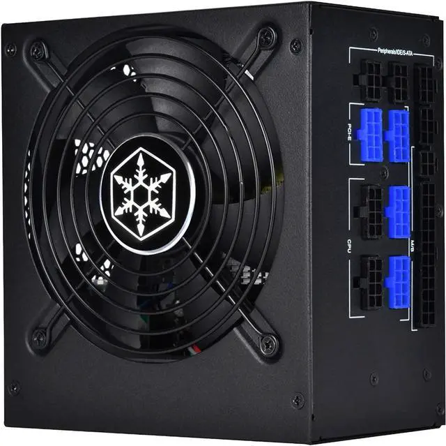 Alt view image 9 of 12 - 850W, ATX, single +12V rails with 70.9A output, Silent 120mmFan with 18dBA, efficiency 80Plus Gold certification, fully modular cable, 140mm depth, 6x8/6pin PCI-E.