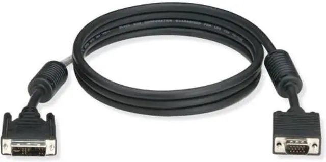 Alt view image 5 of 8 - Black Box EVNDVI01-0010 DVI-A to VGA HD15 Cable - Male/Male, 10 ft.