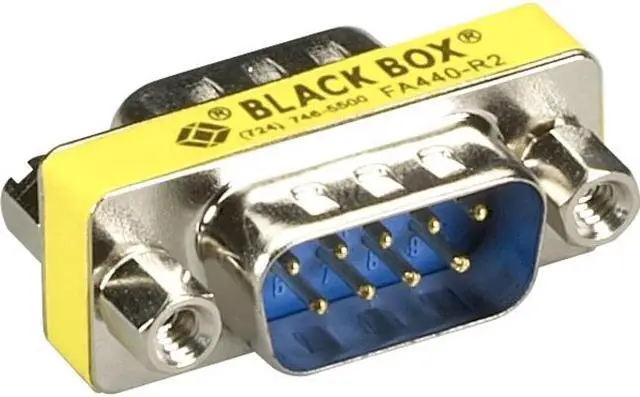 Alt view image 2 of 7 - BLACK BOX FA440-R2 GENDER CHANGER DB9-M TO DB9-M
