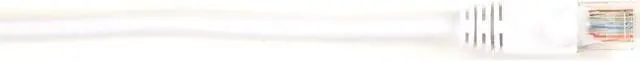Alt view image 2 of 11 - Black Box CAT6PC-006-WH CAT6 250-MHz Stranded Ethernet Patch Cable - Unshielded, PVC, Snagless Boot, White, 6 ft.