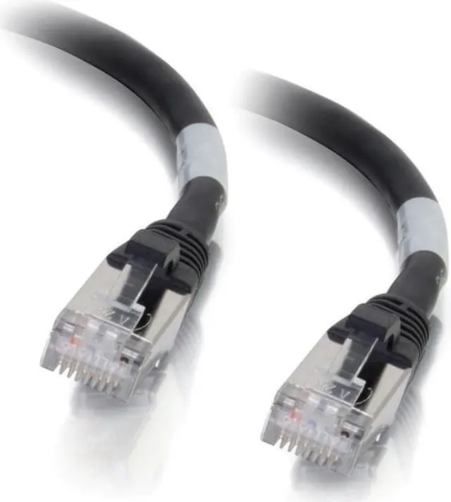 Alt view image 3 of 4 - C2G 00720 C2G 25FT CAT6A SNAGLESS SHIELDED (STP) NETWORK PATCH CABLE - BLACK