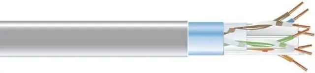 Alt view image 2 of 9 - CAT6 400MHZ SLD FUTP PLN GY 1000FT SPL