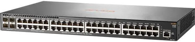 Alt view image 2 of 5 - Hewlett Packard Enterprise Aruba 2930F 48G 4SFP Managed L3 Gigabit Ethernet (10/100/1000) 1U Grey