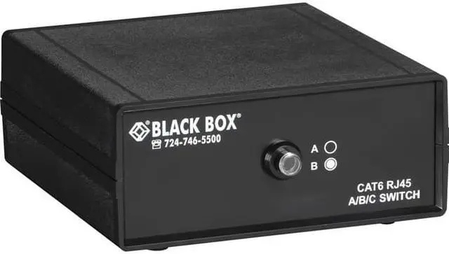 Alt view image 2 of 6 - Black Box SW1030A 10-GbE Manual Switch