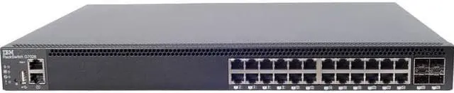 Alt view image 4 of 4 - Lenovo RackSwitch G7028 Ethernet Switch