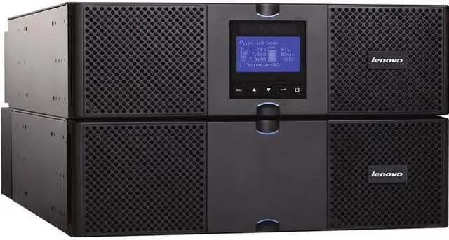 Alt view image 3 of 3 - Lenovo 55949KX Rt11Kva - Ups (Rack-Mountable / External) - Ac 200-240 V - 10 Kw - 11000 Va - Ethernet 10/100, Rs-232, Usb - Output Connectors: 4 - 6U - For System X3500 M4