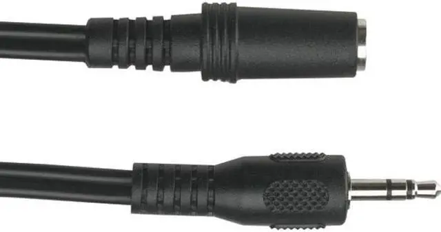 Alt view image 3 of 3 - Black Box Stereo Audio Cable 3.5-mm, Male/Female, 10-ft.