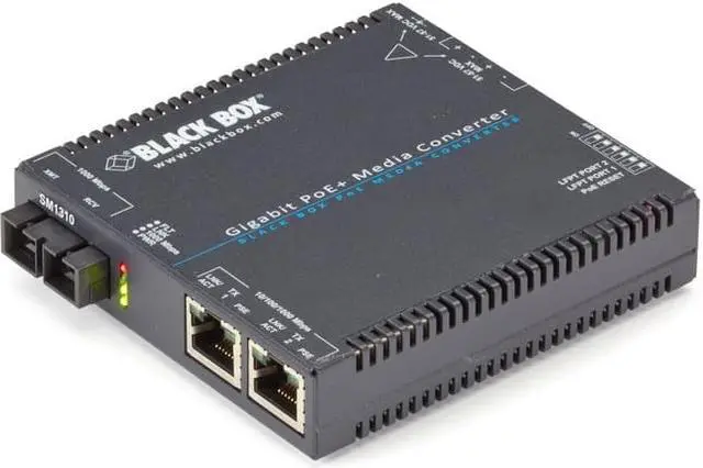 Alt view image 7 of 11 - Black Box LGC5212A Transceiver/Media Converter