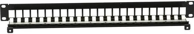 Alt view image 4 of 8 - BLACK BOX JPM10GF24 PATCH PANEL - CAT7, 1U, 24-PORT, GSA, TAA, 45 DAY STANDARD RETURN POLICY