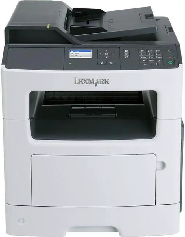 Alt view image 4 of 5 - Lexmark MX310DN Laser Multifunction Printer - Monochrome - Plain Paper Print - Desktop