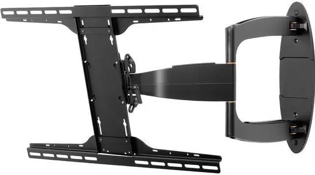 Alt view image 2 of 7 - Peerless - SA752PU - Peerless-AV SmartMount SA752PU Wall Mount for Flat Panel Display - Black - 1 Display(s) Supported -