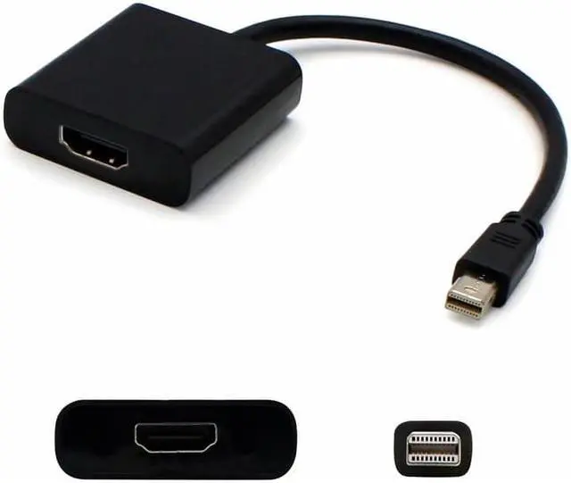 Alt view image 3 of 5 - 7.87" Mini DisplayPort  to HDMI Audio/Video Cable MDP2HDMIB