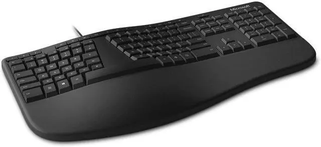 Alt view image 3 of 10 - MICROSOFT LXN-00001 MS ERGONOMIC KYBRD FOR BUS WIN32 USB PORT ENGLISH US/CANADA HDWR FOR BSNSS