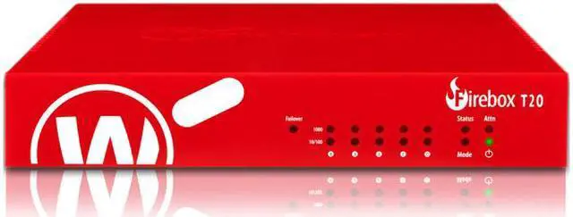 Alt view image 6 of 11 - WatchGuard Firebox T20-W with 1Y Standard Support (WGT21001WW)