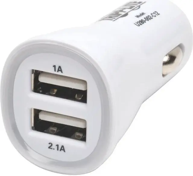 Alt view image 4 of 6 - TRIPP LITE U280-002-C12 DUAL USB CAR CHARGER CELLPHONE