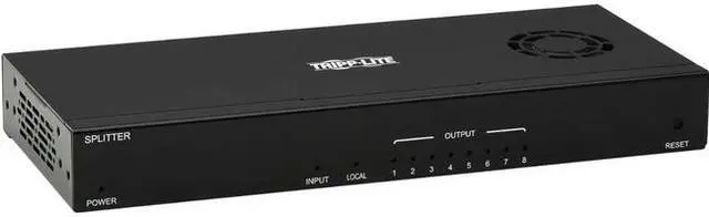 Alt view image 2 of 19 - Tripp Lite 8 Port 4K 60Hz HDMI Over Cat6 Extender Splitter Transmitter B127008H