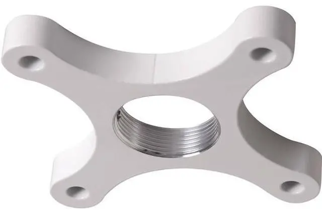 Alt view image 3 of 4 - Chief Home Office Indoor Ceiling Designer Electrical Purpose Projector Mounting Pattern Plate White