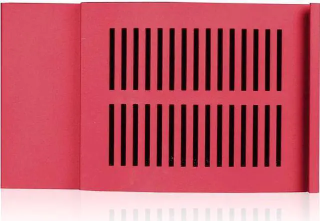 Alt view image 4 of 7 - iStarUSA DD-300-DRED D Storm 3U Series Front Bezels - Red