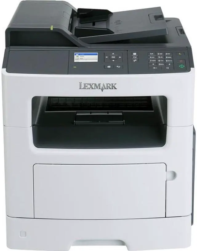Alt view image 4 of 5 - Lexmark MX310DN Laser Multifunction Printer - Monochrome - Plain Paper Print - Desktop