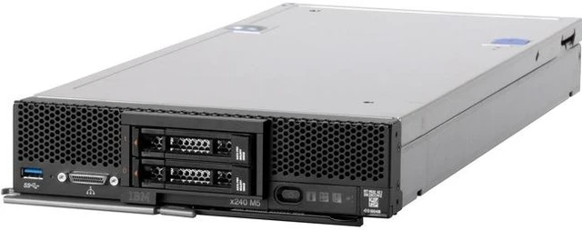 Alt view image 2 of 3 - Lenovo Flex System x240 M5 9532ELU Blade Server - 2 x Intel Xeon E5-2667 v4 Octa-core (8 Core) 3.20 GHz - 64 GB Installed TruDDR4 - 12Gb/s SAS, Serial ATA Controller - 0, 1, 1E RAID Levels