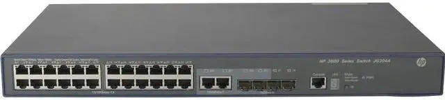 Alt view image 2 of 2 - HP 3600-24 v2 SI Switch