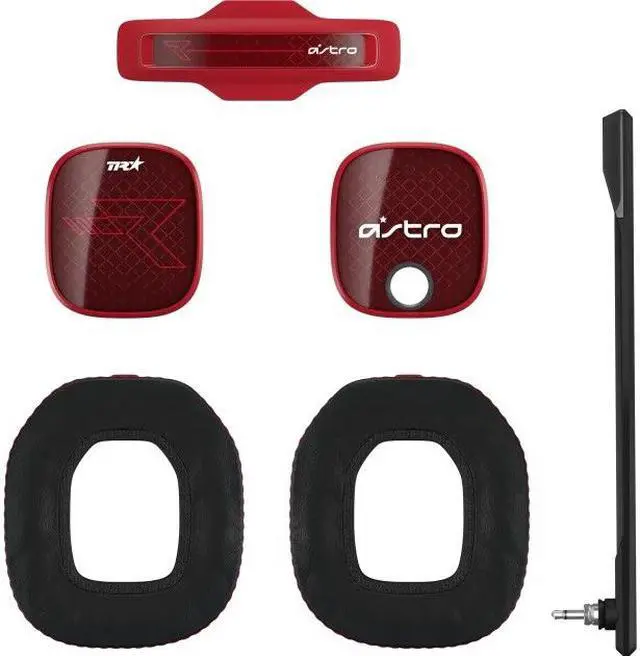 Alt view image 3 of 6 - Logitech 939-001523 A40 Tr Mod Kit Red Accs Transform A40tr To Closed Back/nc