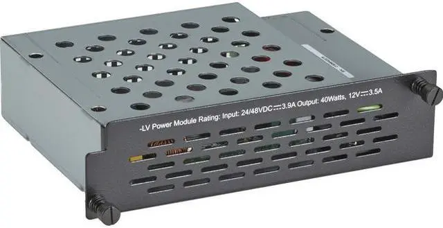 Main image of Black Box LE2700LV-PS LE2700 Series Power Supply - 4-Slot, 44W, 20-72VDC, Low-Voltage