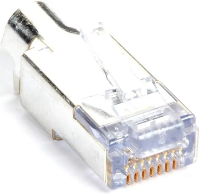 Alt view image 3 of 5 - Black Box CAT6 RJ45 EZ Shielded Plug - 50-Pack - TAA Compliant