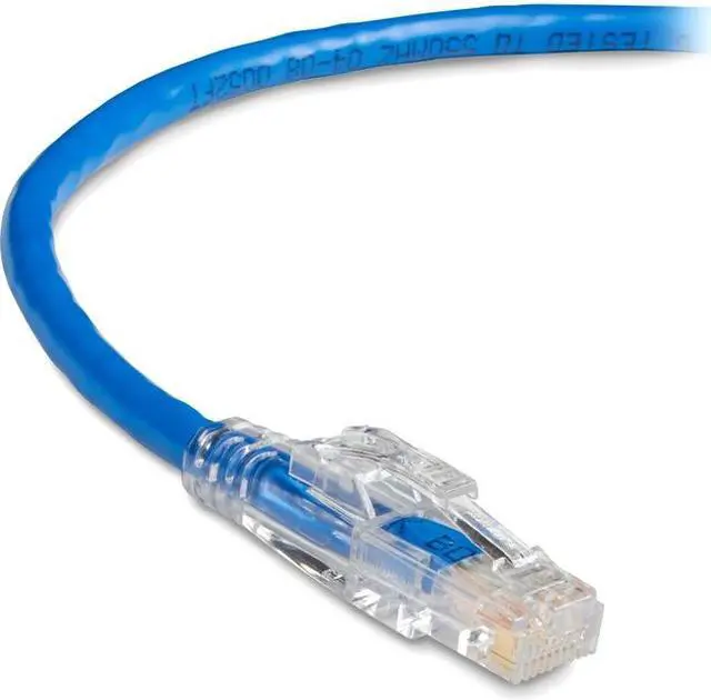 Alt view image 4 of 4 - GigaBase 3 CAT5e 350-MHz Lockable Patch Cable (UTP), Blue, 15-ft. (4.5-m)