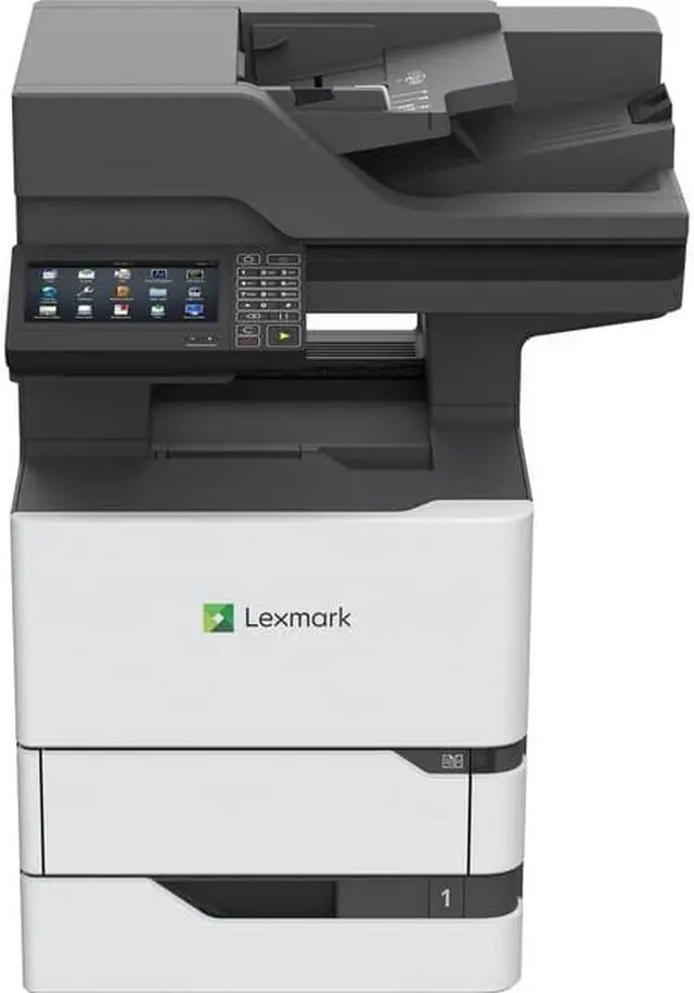 Alt view image 4 of 11 - Lexmark MX722adhe Multifunction Monochrome Duplex Laser Printer