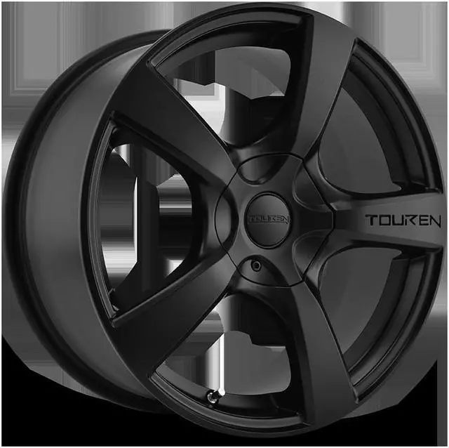Alt view image 4 of 4 - 1 Wheel 17" TR9 17x7 5x105/5x108 Matte Black 42ET 72.62CB (3190-7728MB)