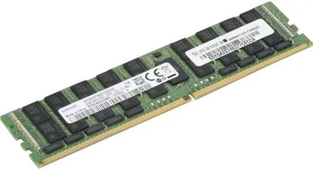 Alt view image 2 of 2 - Supermicro (M386A8K40BM2-CTD6Q) 64GB SDRAM ECC LRDIMM DDR4 2666 (PC4 21300) Server Memory Model MEM-DR464L-SL01-LR26