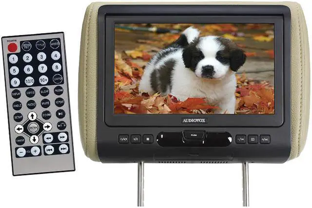 Alt view image 15 of 19 - Audiovox Movies2Go AVXMTGHR9HD 9" Headrest Monitor system w/ DVD Player, HDMI/MHL Input
