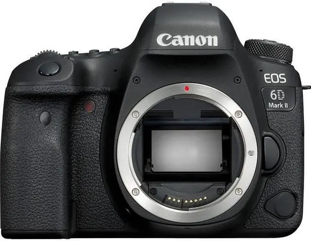 Alt view image 2 of 5 - Canon EOS 6D Mark II DSLR Camera Base Bundle