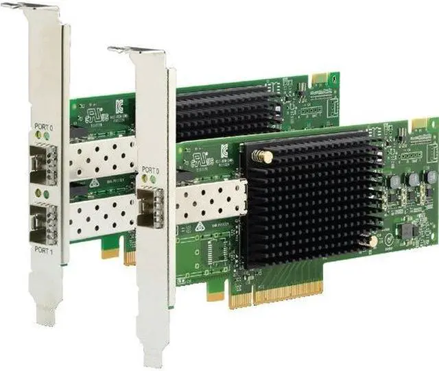 Main image of ThinkSystem Emulex LPe32002-M2-L PCIe 32Gb 2-Port SFP+ Fibre Channel Adapter