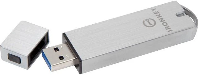 Alt view image 4 of 9 - Kingston IKS1000E/64GB Ironkey Enterprise S1000 - Usb Flash Drive - Encrypted - 64 Gb - Usb 3.0 - Fips 140-2 Level 3