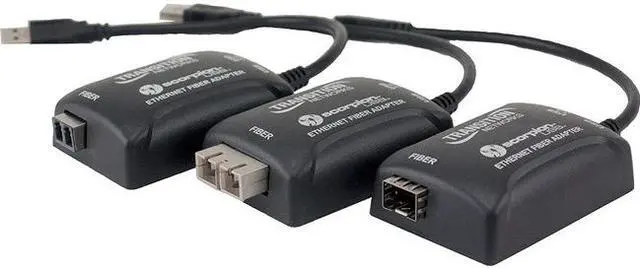 Alt view image 3 of 10 - TRANSITION NETWORKS TN-USB3-SX-01(LC) USB3.0 TO 1000BASE-SX