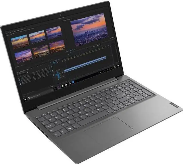 Alt view image 7 of 8 - Lenovo V15-IIL 82C5 - Core i5 1035G1 / 1 GHz - Win 10 Home 64-bit - 8 GB RAM - 256 GB SSD NVMe - 15.6" 1920 x 1080 (Full HD) - UHD Graphics - Wi-Fi, Bluetooth - Iron Gray
