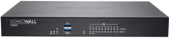 Alt view image 8 of 10 - SonicWall TZ600 1YR TotalSecure Adv Ed (PoE) 02-SSC-0600