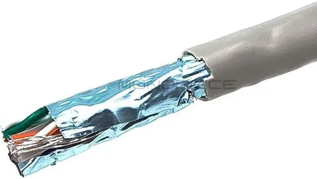 Alt view image 5 of 6 - Monoprice Cat5e Ethernet Bulk Cable - 1000 Feet - Gray | Network Internet Cord - Stranded, 350Mhz, STP, CM, Pure Bare Copper Wire, 24AWG