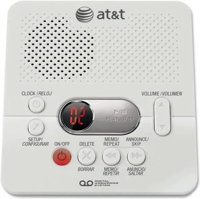 Alt view image 14 of 18 - ATT ATT1740 DIGITAL ANSWERING SYSTEM W/ 60 MIN