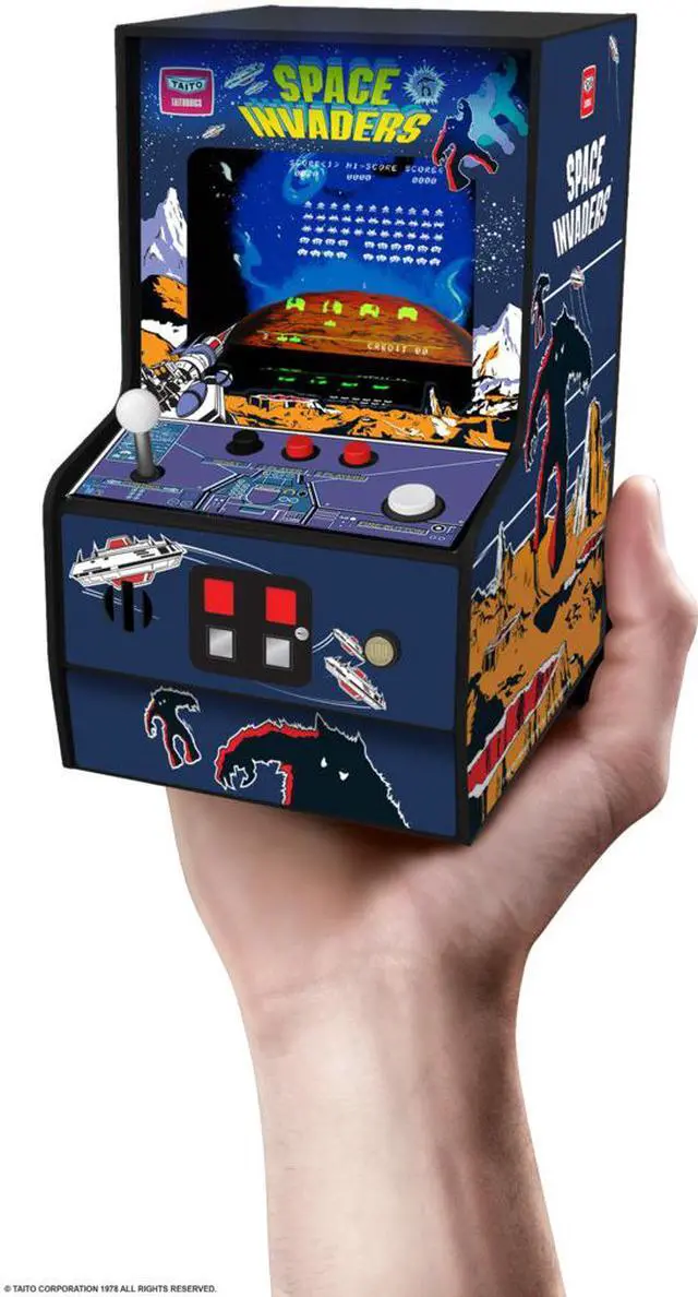 Alt view image 3 of 12 - MY ARCADE SPACE INVADERS MICRO PLAYER
