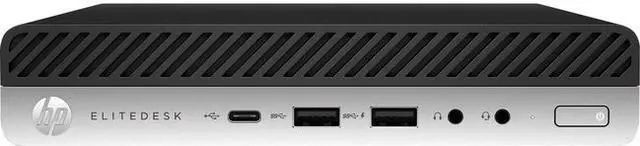 Alt view image 12 of 12 - HP 4SX31UT EliteDesk 705 G4 Desktop Computer A10-9700E 8GB 256GB SSD W10P