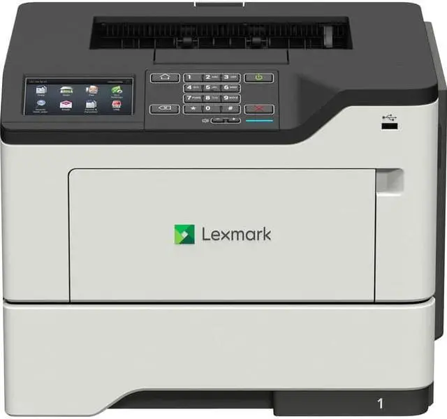 Alt view image 9 of 18 - Lexmark MS620 MS622de Laser Printer - Monochrome - 1200 x 1200 dpi Print - Plain Paper Print - Desktop - TAA Compliant