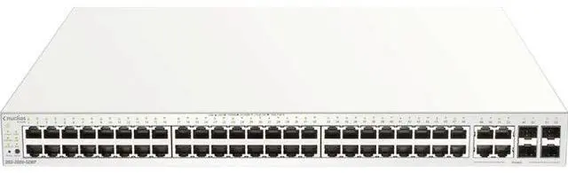Alt view image 2 of 7 - D-Link 52-Port Nuclias Cloud-Managed PoE Switch