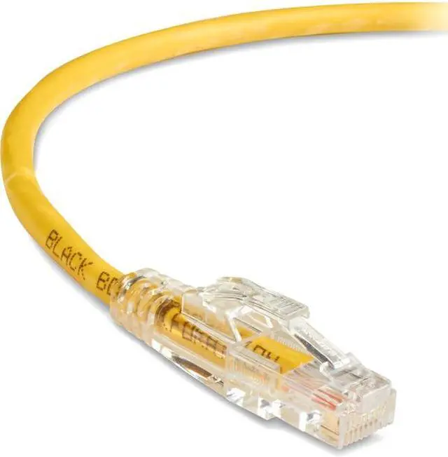 Alt view image 3 of 3 - GigaBase 3 CAT5e 100-MHz Shielded, Stranded, Lockable PVC Cable (F/UTP), Yellow, 10-ft. (3.0-m)
